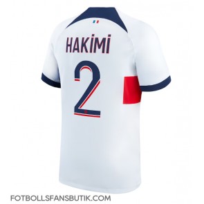 Paris Saint-Germain Achraf Hakimi #2 Replika Bortatröja 2023-24 Kortärmad